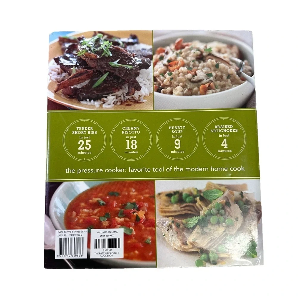 The Pressure Cooker Cookbook: Homemade Meals in Minutes Book by Tori Ritchie